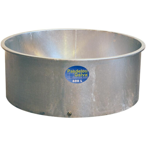 Bac d'herbage galvanis&eacute; bovin 600 L Petits mat&eacute;riels et accessoires