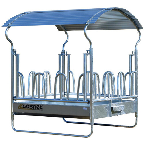 R&acirc;telier RTF 12 places &agrave; panneaux festons 2 m x 2m Ratelier